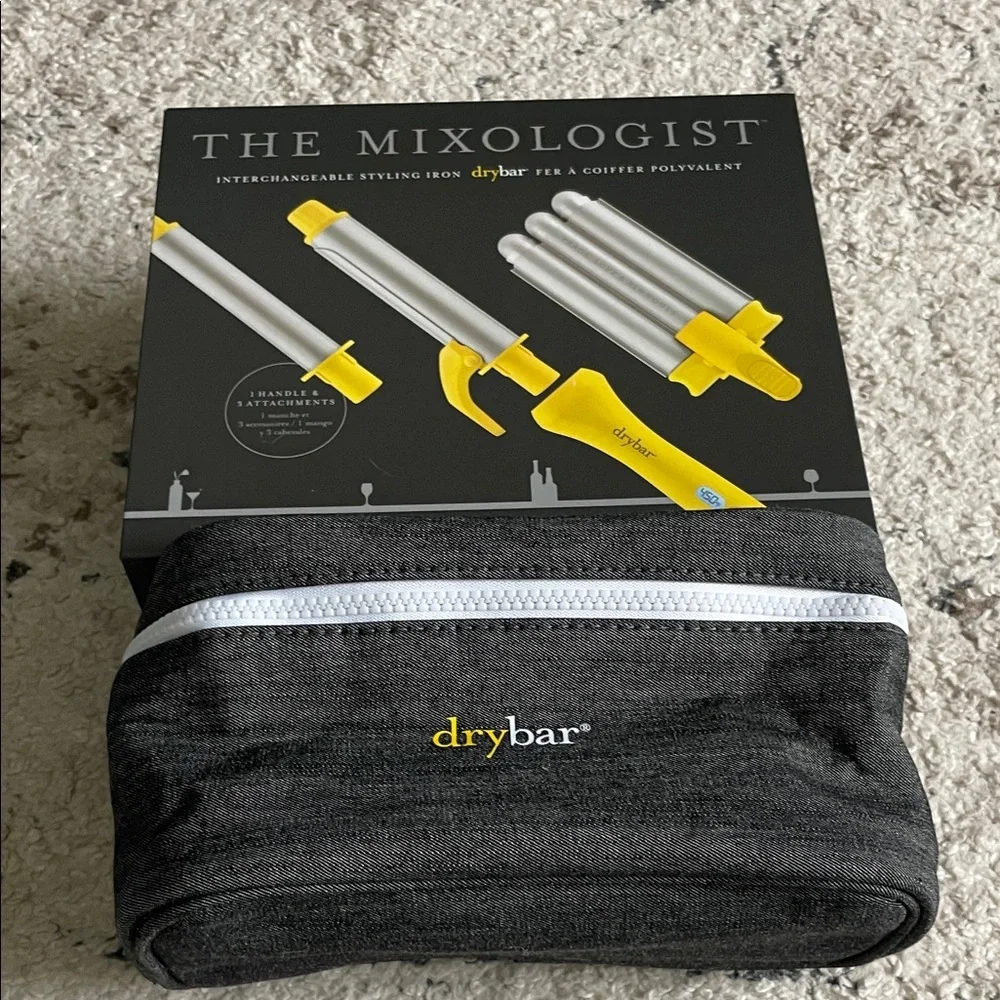 BRAND NEW DRY BAR MIXOLOGIST STYLING SET STORAGE POUCH! HEAT RESISTANT BAG! - Picture 6 of 10
